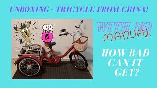 WTDT#24 - Unboxing - How to fix a tricycle