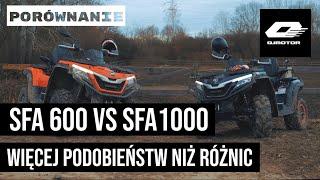 Jak kojot z kojotem... | PORÓWNANIE QUADÓW QJMOTOR SFA 600 i QJMOTOR SFA 1000