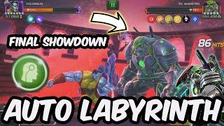 Auto Labyrinth of Legends Completion with 7 Star Colossus - Maestro - Marvel Contest of Champions