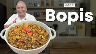 Filipino Bopis Recipe! | Chef Tatung