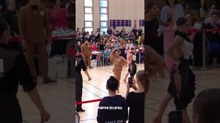 프로라틴:김동현&오희진-삼바 예선/2025.군포시장배 댄스스포츠대회 #라틴댄스 #dancesports #dance#samba