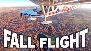 Flying the Zenith CH 750 Cruzer light sport aircraft: Autumn colors