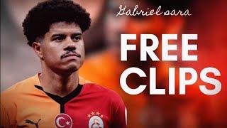 GABRIEL SARA  FREE CLIPS | 4k  #galatasaray #gabrielsara #gs  #freeclips