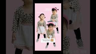 17개월 아기 시절 리니 여름룩북 #리니차니 #리니 #17개월아기 #여름룩북 #ootd #shorts