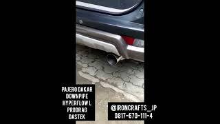 Mitsubishi Pajero Sport Dakar (4N15) with Ironcrafts ProDrag Muffler, Hyperflow L Resonator & DP
