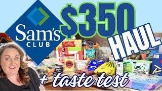 Epic $350 Sam's Club Haul with Prices | Best Deals & Honest Taste Test of Our Finds!