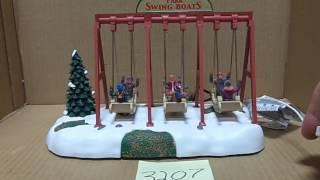 Lemax Village Collection Swing Boats 64063 As-Is 3207