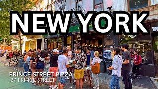 NEW YORK CITY WALKING TOUR - SOHO & LITTLE ITALY | 4K