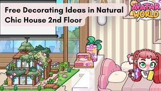 2nd Floor | Free Decoration ideas In Natural Chic House |Avatar World |Pazu