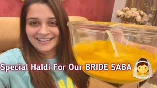 Homemade Ubtan By Dipika Kakkar Ibrahim||Trial haldi for Saba||@Ibrahimskiduniya #dipika