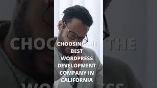 Choosing the Best WordPress Development Company in California