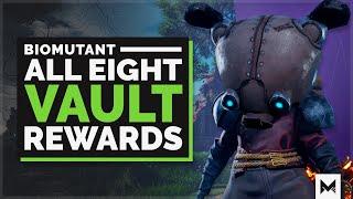 Biomutant: All 8 Old World Vaults And Their Unique Rewards Guide | All Vault Weapons & Armor