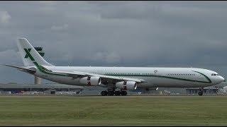 Air X Charter A340-300 9H-BIG at Stansted Airport