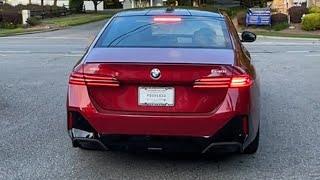 BMW G60 540i 2024 UNREAL Exhaust Sound, ACCELERATION Sound 