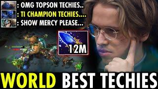 TOPSON BEST TECHIES IN THE WORLD!! OMG Ti Champion 200IQ Jungle Techies | Techies Official