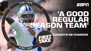 'The Cowboys are a good REGULAR SEASON TEAM!' - Elle Duncan on Dallas' Super Bowl hopes | First Take