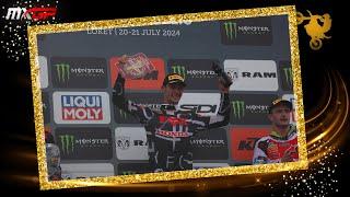 Advent Race Calendar DAY 6 | MXGP Race 2 | MXGP of Czech Republic 2024 #MXGP #Motocross