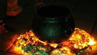 ~Halloween DIY~ Faux Embers for a Cauldron