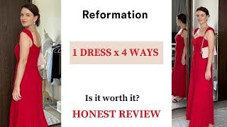 I Found the Perfect Wedding Guest Dress | Reformation Dress Try on Haul, Honest Review |