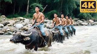 中國獵人騎水牛過江，前後包抄直接端掉日軍老巢！ 抗日 | Kung Fu | 2025動作大片