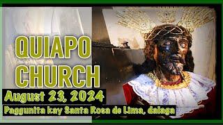 Quiapo Church Live Mass Today Friday August 23, 2024