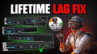 HOW TO FIX PUBG LAG ISSUE PERMANENTLY | BGMI LAG FIX & RENDER ISSUE/FPS DROP PROBLEM SOLVED