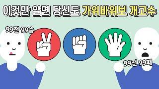 가위바위보는 정말 밸런스가 완벽한 게임일까