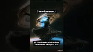 Gitme İstemem. Mevlana Celaleddin Rumi