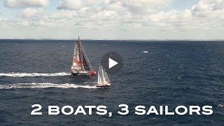 Arkema Voile TransatS #7 – 2 boats, 3 sailors