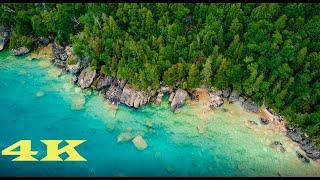 Tobermory Ontario [4K Drone Footage]