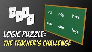 Teacher's Challenge (Easy?)