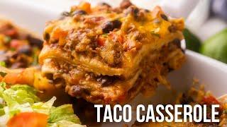 Taco Casserole l The Recipe Rebel