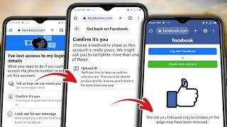 NEW! Facebook Account Recovery Upload ID Option Not Working The Link you followed may be broken