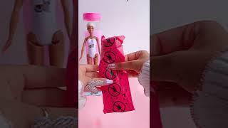 COLOR REVEAL BARBIE!  WATER REVEAL BARBIE UNBOXING!!  #shorts