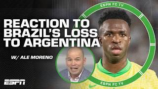 Brazil need to sack Dorival Junior after LOSS to Argentina?!  'It may help' - Ale Moreno | ESPN FC