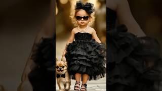 Adorable Baby and  Catwalk  #baby #cutebaby #babyvideos #babydance #babyshorts #AI #runway