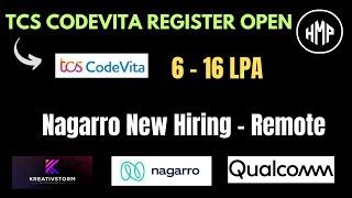 Nagarro work from home | Finally TCS Codevita Hiring Announced | 2025 batch hiring | hire me plz