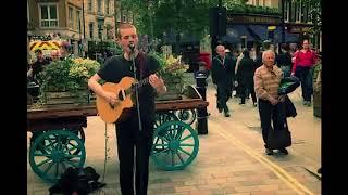 Guitarist Singing Woman Song - Street Performer Covent Garden