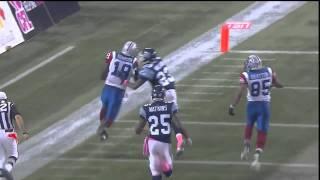 CFL Jamel Richardson's 75-Yard Catch & Run Touchdown - Week 16, 2012