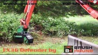 FX36 Defender Mulcher Operation