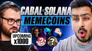 #Cabal #Solana Meme Coins To Make Millions This Bull Season !