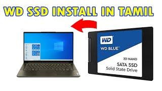 WD BLUE SSD UNBOXING AND SPEED TEST #wd_ssd #ssd_tamil