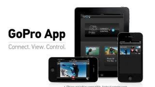 GoPro (HERO2 + Wi-Fi BacPac): GoPro App Tutorial Video