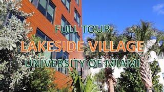 FULL TOUR of BRAND-NEW LAKESIDE VILLAGE at the University of Miami - BEST COLLEGE HOUSING