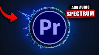 How to add Audio Spectrum in Premiere Pro (2024)