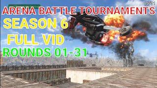 #fallout4 ARENA BATTLE TOURNAMENTS SEASON 6 (ROUNDS 01-31)FULL VID 32 DIFFERENT TEAMS TRY TO SURVIVE