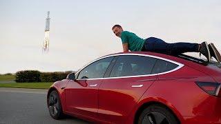 Tesla Model 3 Road Trip to the SpaceX Rocket Launch!