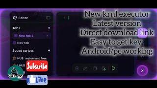 Roblox New Mobıle Executor KRNL is Back (KEYLESS, AUTOEXEC AND MORE) direct download link