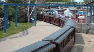 Whiskey River Railway at Little Amerricka Amusement Park / Marshall, Wisconsin (16 inch gauge)