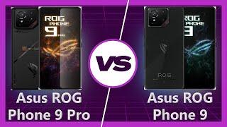 Asus ROG Phone 9 vs ROG Phone 9 Pro Detailed Comparison